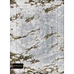 Vintage Carpet Marbel Design Dark Gray Background_code 4421