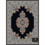 code 1018 black color - karayan rug