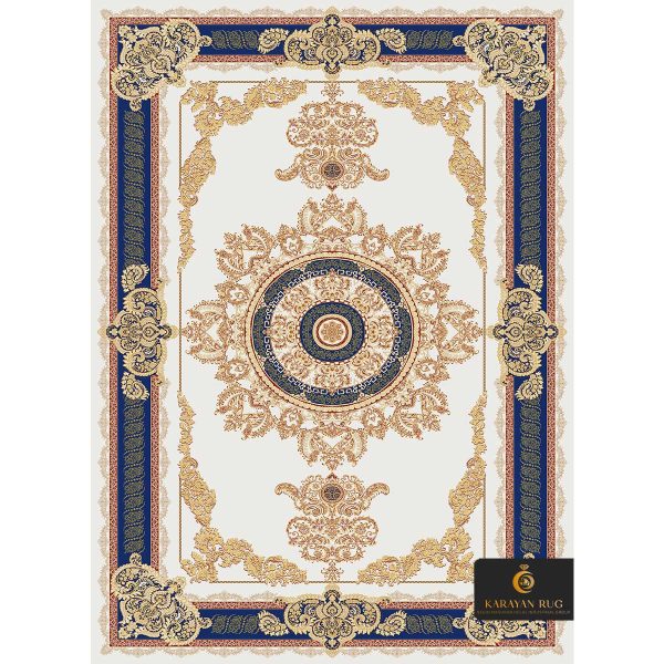 code 1093 cream color farance design