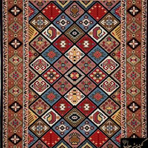 گلیم طرح لوزی