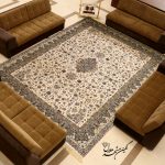 فرش طرح افشان گل رز کد ۳۰۰۳
