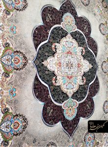 فرش طرح پانیذ 1000 شانه کاشان