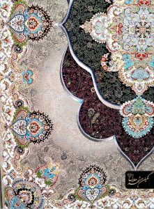 فرش کاشان طرح پانیذ 1000 شانه دستبافگونه