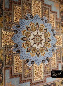 فرش صادراتی 1200 شانه طرح منوسا