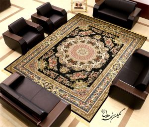 فرش فلورا گل برجسته کد ۳۰۰۴