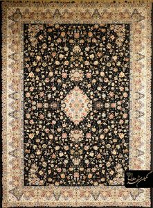 فرش طرح گل رز 1200 شانه ۸ رنگ