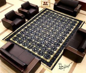 فرش نگین مشهد خشتی کرم