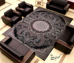 فرش ۱۰۰۰ شانه طرح کرمان