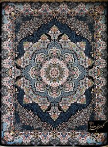 فرش ماشینی ۱۰۰۰ شانه طرح سوگلی ترمه ای