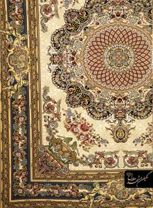 فرش برجسته جدید طرح فلورا