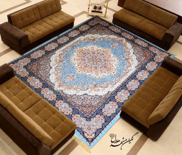 فرش ۱۲۰۰ شانه طرح میلان