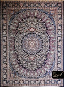 فرش طرح سنتی کاشان ۸ رنگ