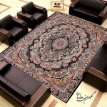 فرش دستبافت گونه نگین مشهد طرح پرنیان