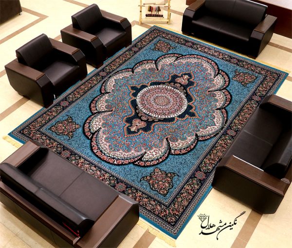 فرش ماشینی 700 شانه 8 رنگ طرح آرشیدا