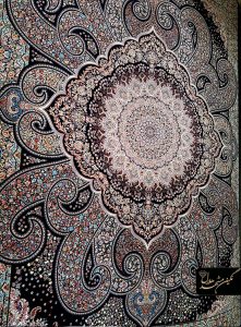 فرش ماشینی طرح کرمان