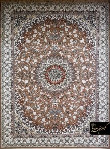 طرح نازنین فرش نگین مشهد هلال 1200 شانه