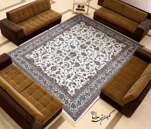 فرش کد 1001 طرح افشان نائین