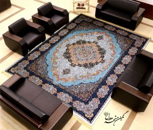 فرش طرح میلان 1200 شانه کد 7017 نگین مشهد هلال