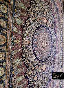 فرش طرح سنتی ماشینی کد ۷۰۱۸