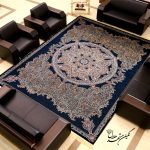 فرش طرح الیزا کد 2019 نگین مشهد هلال 700 شانه