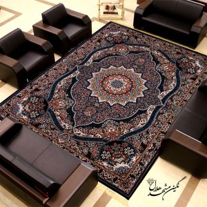 فرش طرح رضوان کد 2030 نگین مشهد هلال