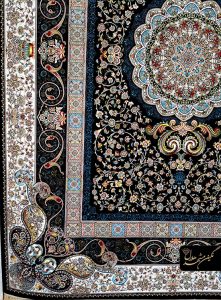 فرش ماشینی طرح ساده