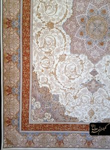 فرش بخشایش بافته شده با الیاف درجه یک ترکیه ای