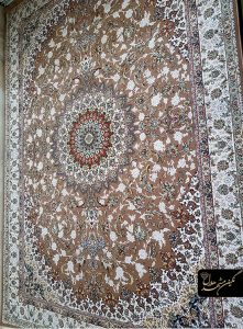 طرح جدید نازنین فرش 1200 شانه گل برجسته