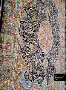 فرش ماشینی صادراتی طرح آثار