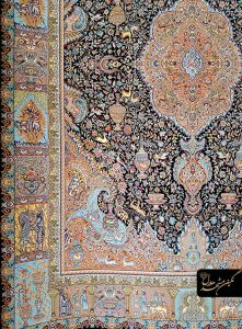 طرح آثار فرش ۱۲ متری کرم