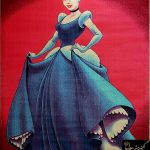 فرش کودک کارتونی طرح سیندرلا