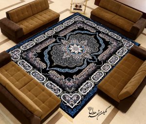 فرش طرح لیدا با آکریلیک هیت ست