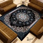 فرش کاشان طرح گیسو ۷۰۰ شانه تراکم ۲۵۵۰