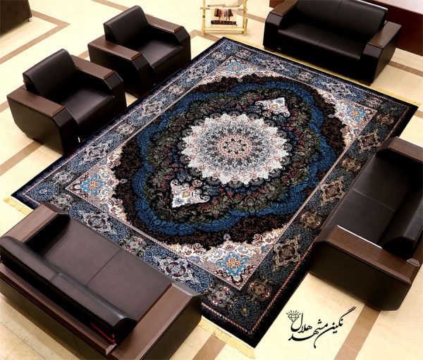 فرش 700 شانه کاشان طرح مارال