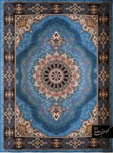 فرش ماشینی 700 شانه 8 رنگ طرح مارال