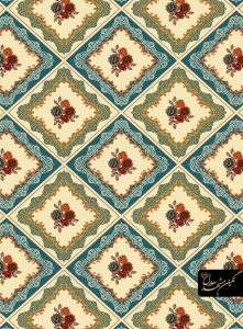 گبه ماشینی 480 شانه طرح لوزی