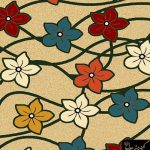 گبه 480 شانه طرح گل