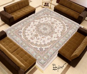 فرش 1200 شانه برجسته طرح ساری گل