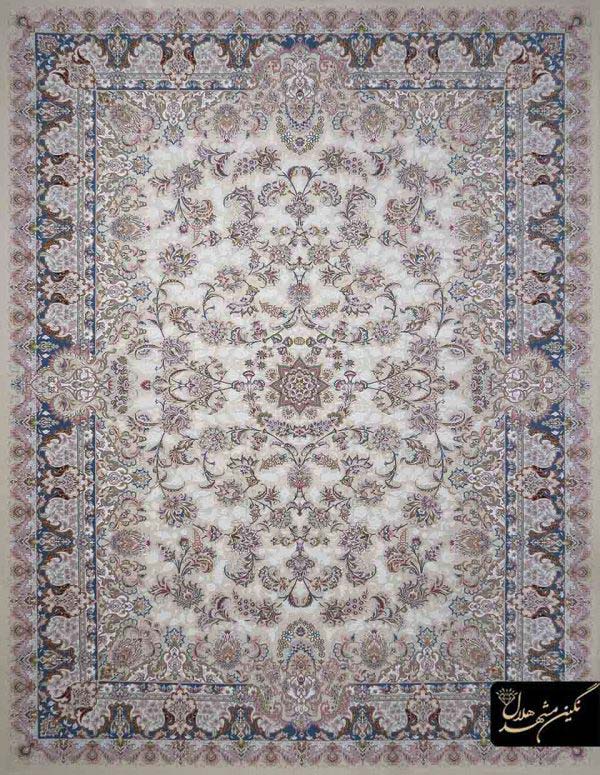 خرید آنلاین فرش کرم ساده