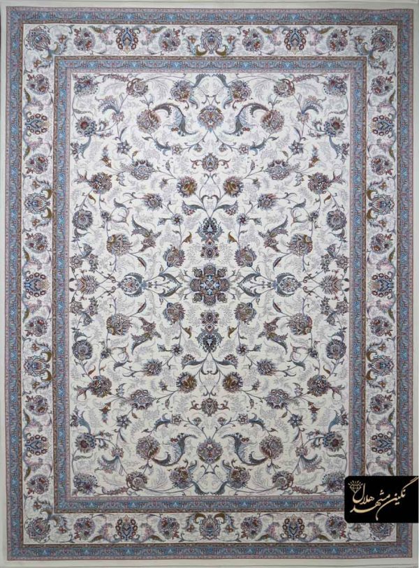 فرش مشهد طرح افشان کرم