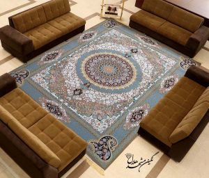 فرش مشهد 1000 شانه تراکم 3000