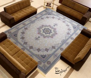 فرش ۱۲۰۰ شانه برجسته طرح اصفهان