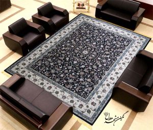 فرش 700 شانه طرح افشان کد 12028 دارای نشان ملی استاندارد