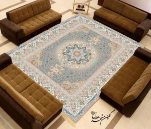 فرش ماشینی 1200 شانه طرح آسمان