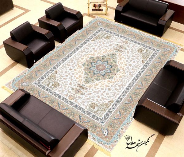 فرش ماشینی طرح آسمان کاشان