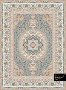 فرش طرح آسمان 1200 شانه گردوئی