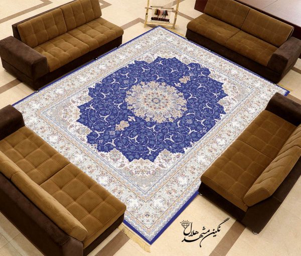 فرش ماشینی طرح هشت بهشت