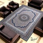 فرش ماشینی کاشان طرح ستاره فروزان