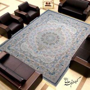 فرش ۱۲۰۰ شانه ماشینی طرح نقش مهر