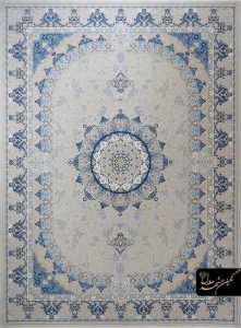 فرش ۱۲۰۰ شانه شمس گل برجسته تراکم 3600